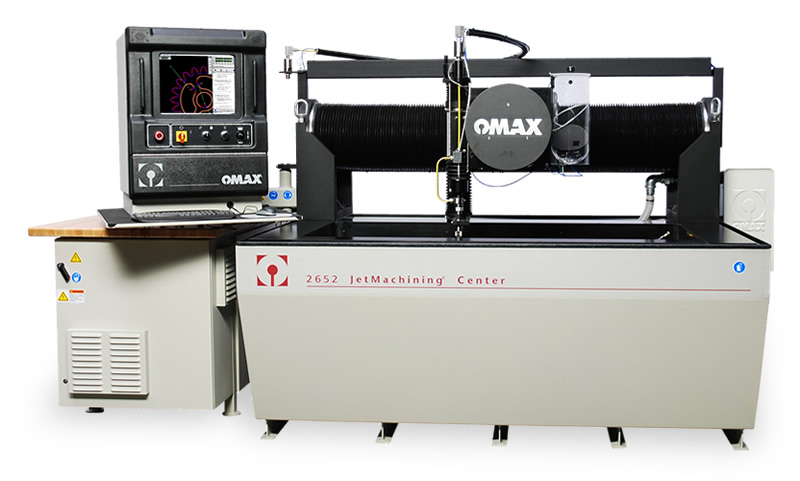 Wasserstrahlschneidmaschine OMAX® 2652 Wasserstrahlschneidmaschine OMAX® 2652